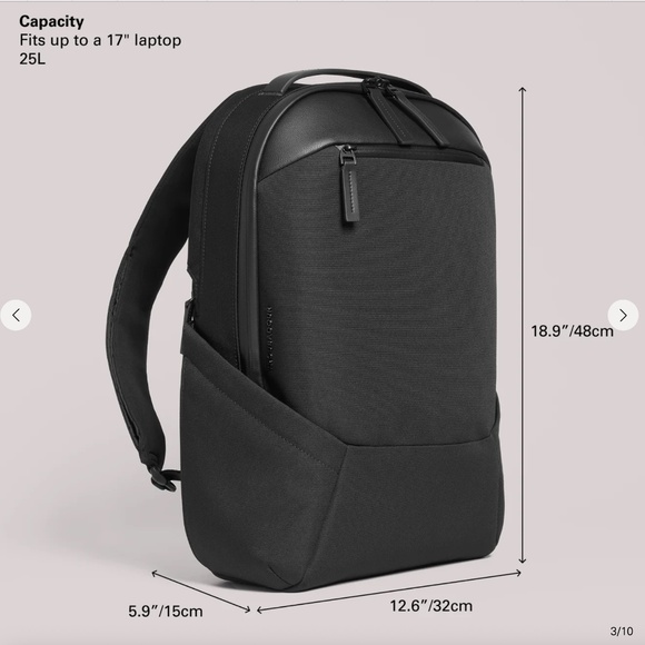 Troubadour Apex 3.0 Backpack (Black) - Picture 6 of 12